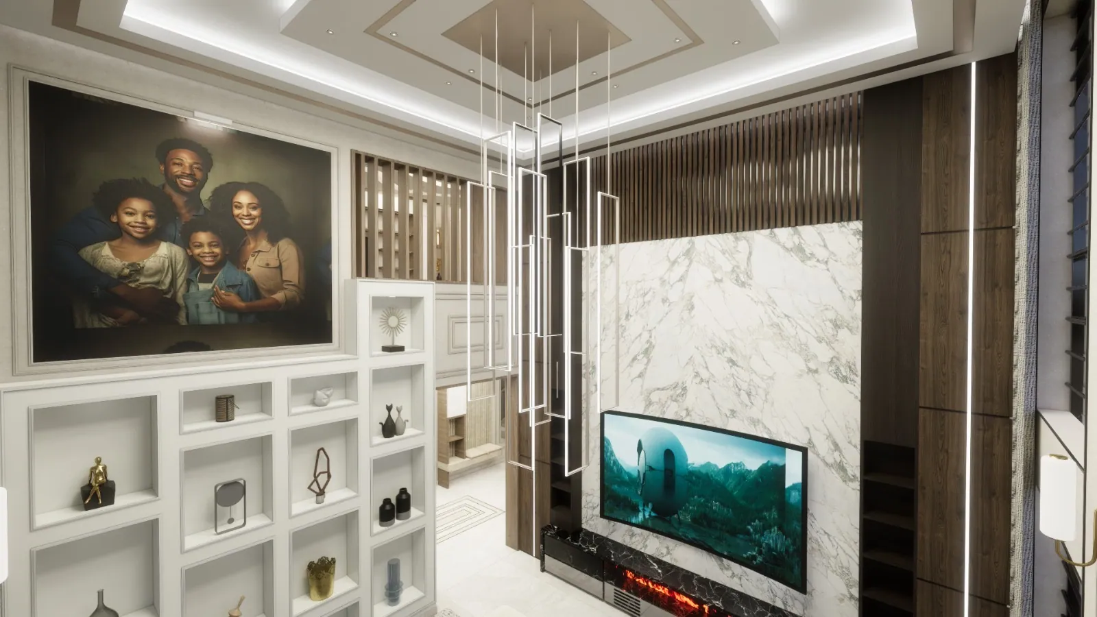 Modern Contemporary residential Interior Design & 3D Visualization by Kloche Interiors at Kamiti Ridge Residence, Kiambu — view 65