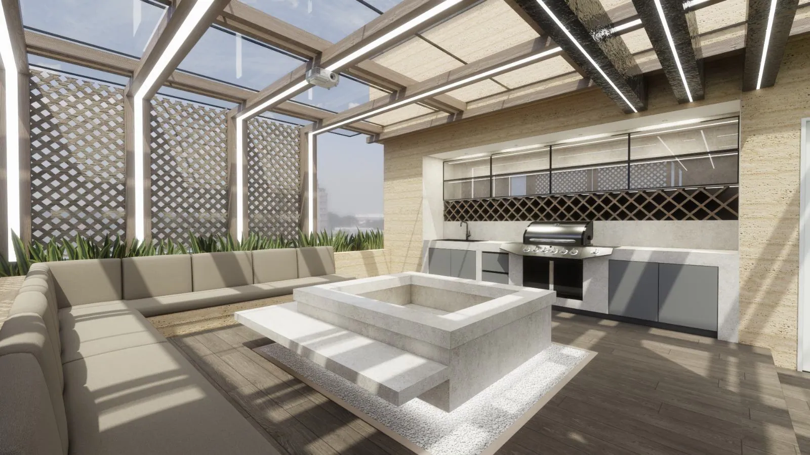 Modern Contemporary residential Interior Design & 3D Visualization by Kloche Interiors at Kamiti Ridge Residence, Kiambu — view 58