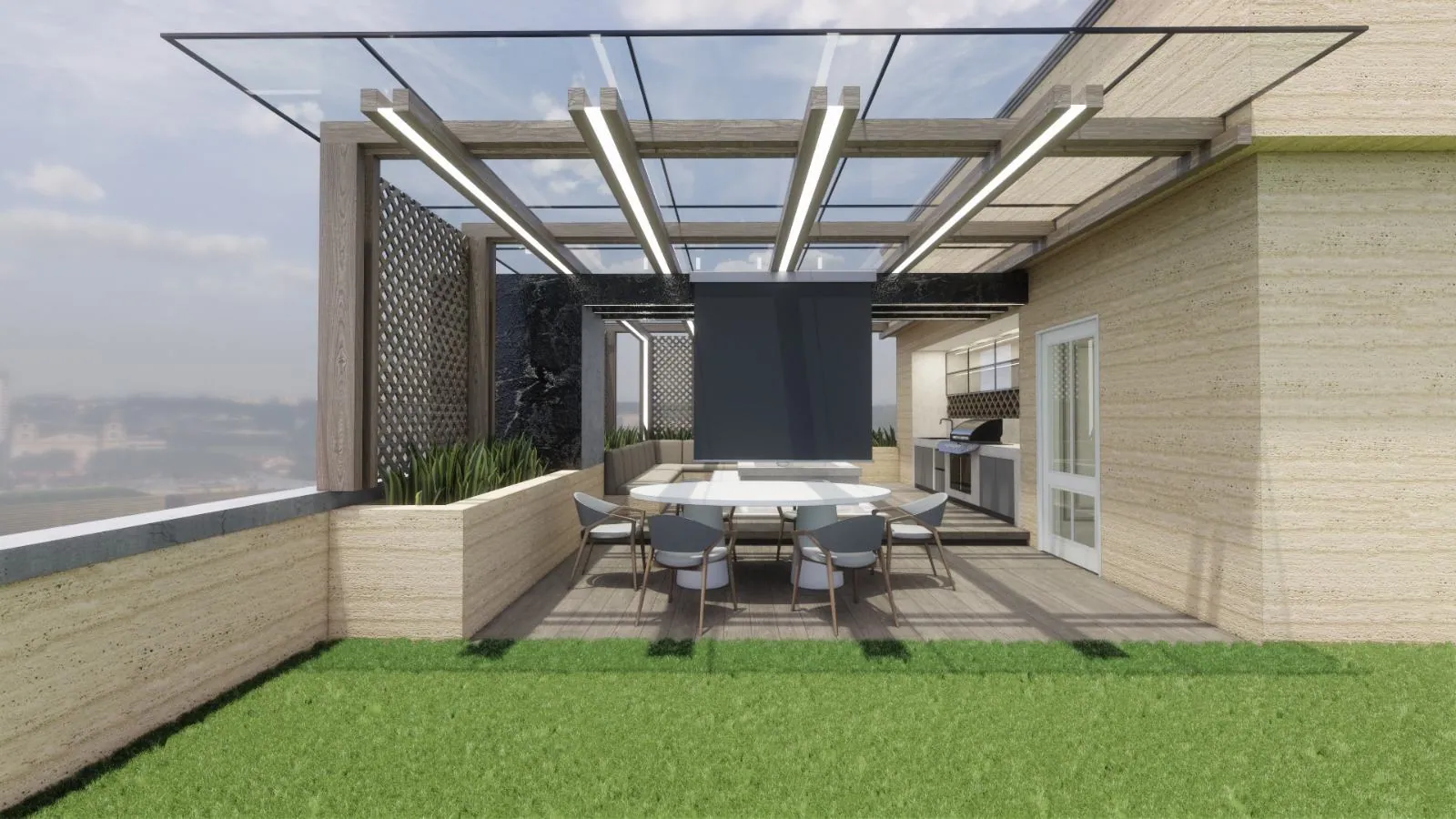 Modern Contemporary residential Interior Design & 3D Visualization by Kloche Interiors at Kamiti Ridge Residence, Kiambu — view 48