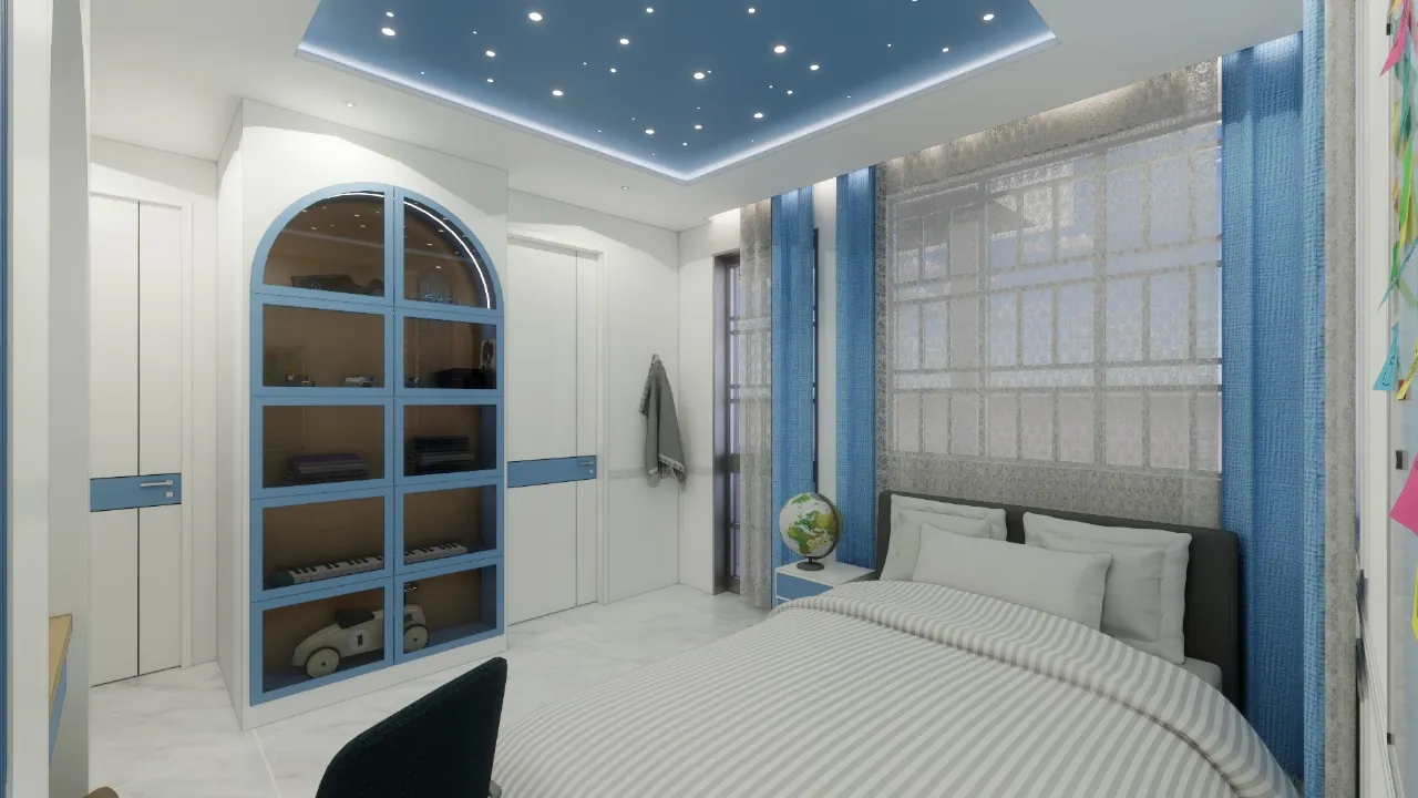 Modern Contemporary residential Interior Design & 3D Visualization by Kloche Interiors at Kamiti Ridge Residence, Kiambu — view 32