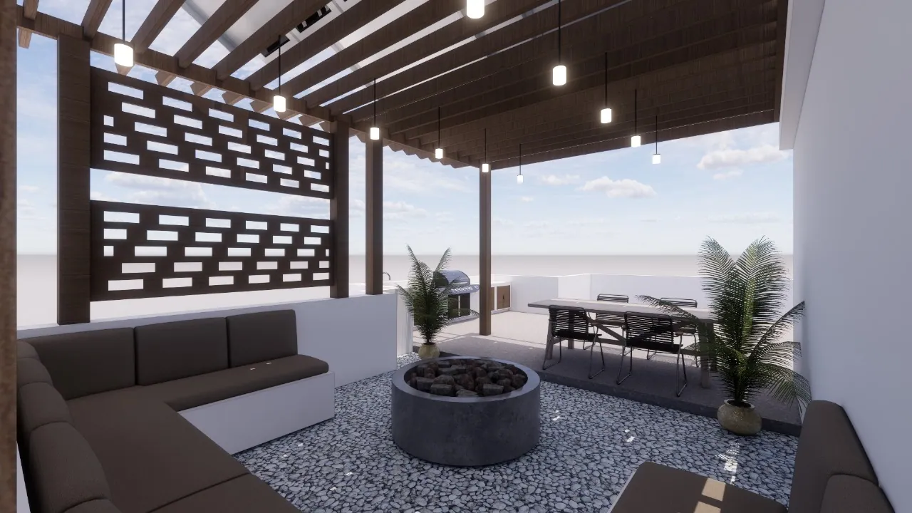 Modern Farmhouse/Contemporary residential Design & 3D Visualization. by Kloche Interiors at Ruaka Farmhouse, Ruaka, Kiambu — view 20