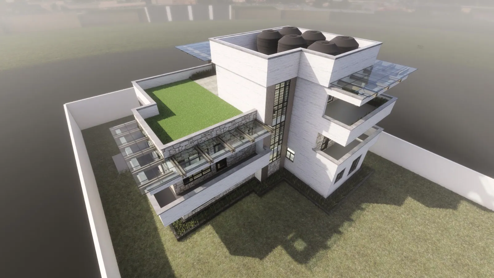 Modern Contemporary residential Interior Design & 3D Visualization by Kloche Interiors at Kamiti Ridge Residence, Kiambu — view 45