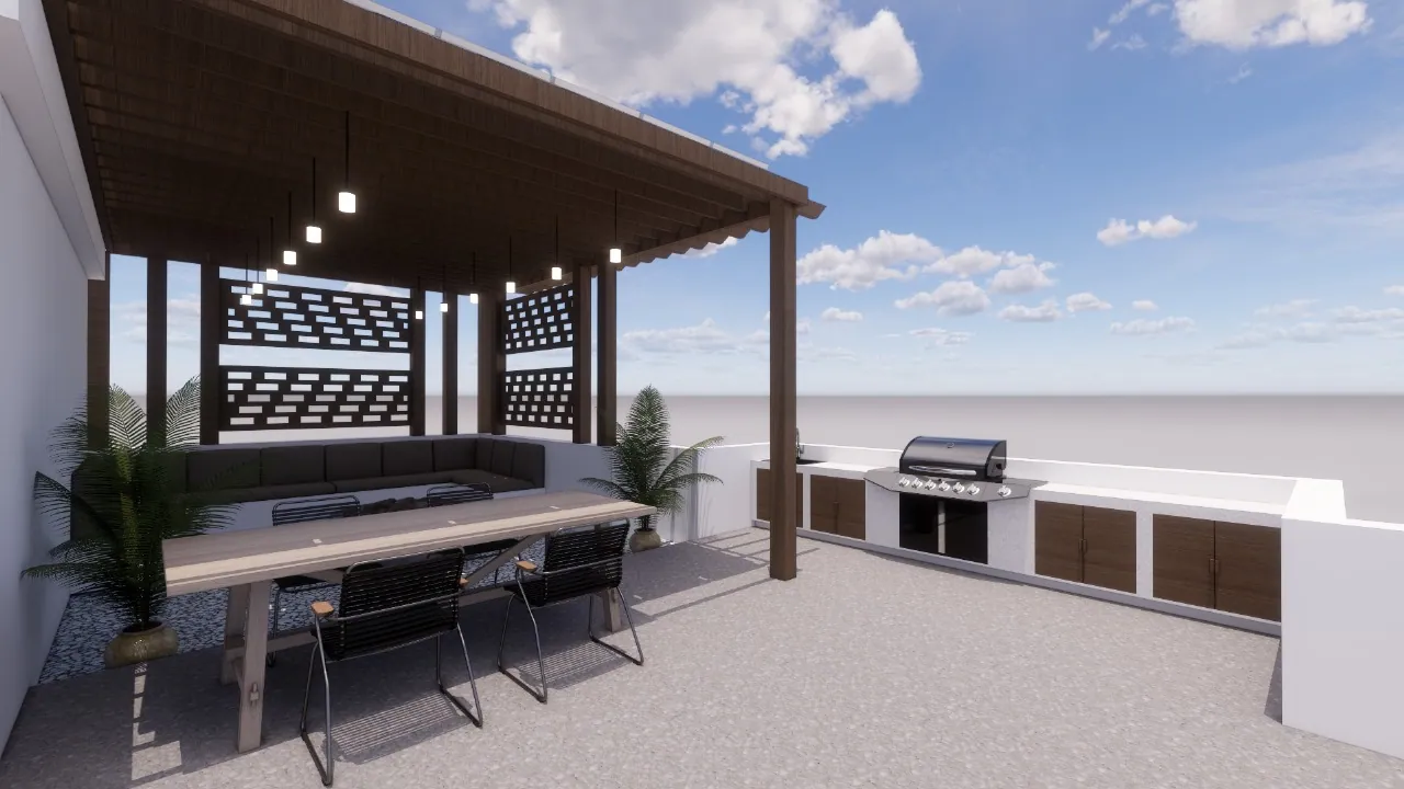 Modern Farmhouse/Contemporary residential Design & 3D Visualization. by Kloche Interiors at Ruaka Farmhouse, Ruaka, Kiambu — view 25