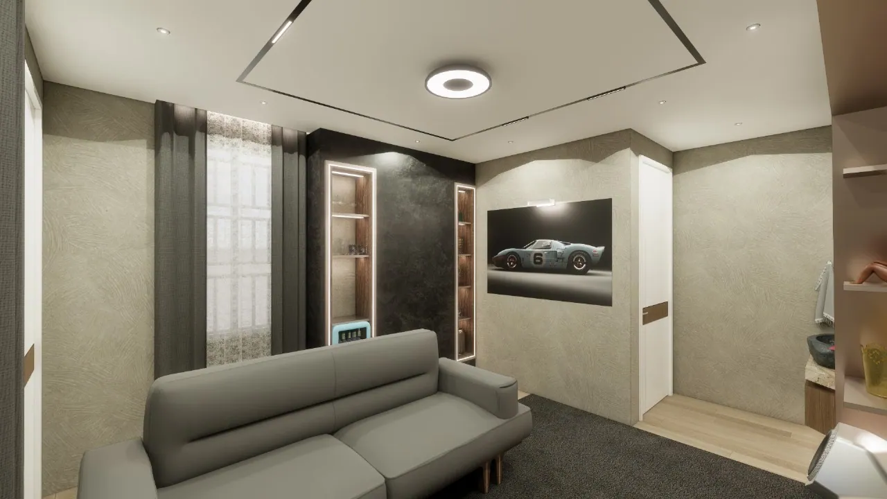 Modern Farmhouse/Contemporary residential Design & 3D Visualization. by Kloche Interiors at Ruaka Farmhouse, Ruaka, Kiambu — view 28