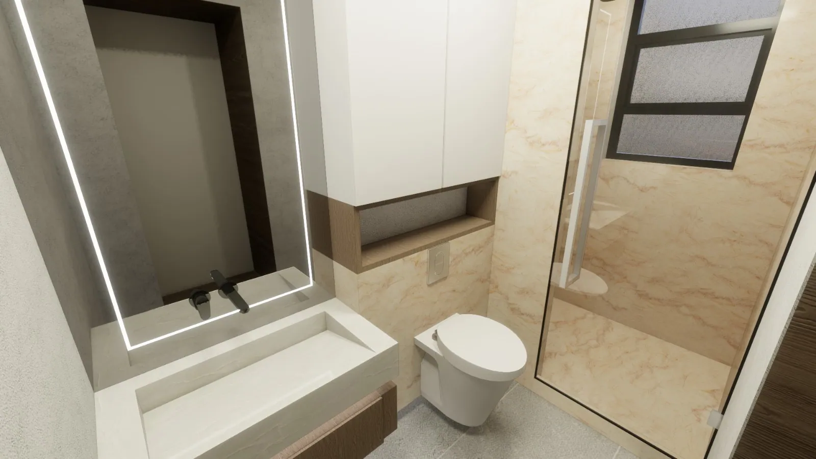 Modern Contemporary residential Interior Design & 3D Visualization by Kloche Interiors at Kamiti Ridge Residence, Kiambu — view 51