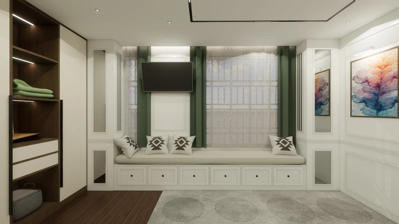 Modern Farmhouse/Contemporary residential Design & 3D Visualization. by Kloche Interiors at Ruaka Farmhouse, Ruaka, Kiambu — view 15