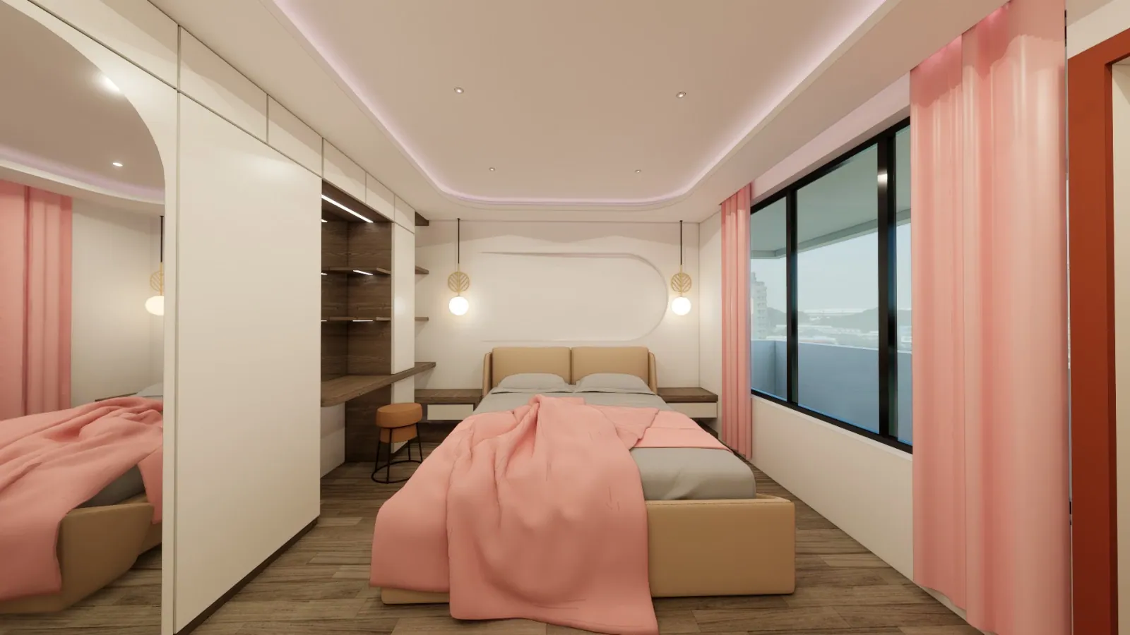 Modern Contemporary residential Interior Design & 3D Visualization by Kloche Interiors at Kamiti Ridge Residence, Kiambu — view 25
