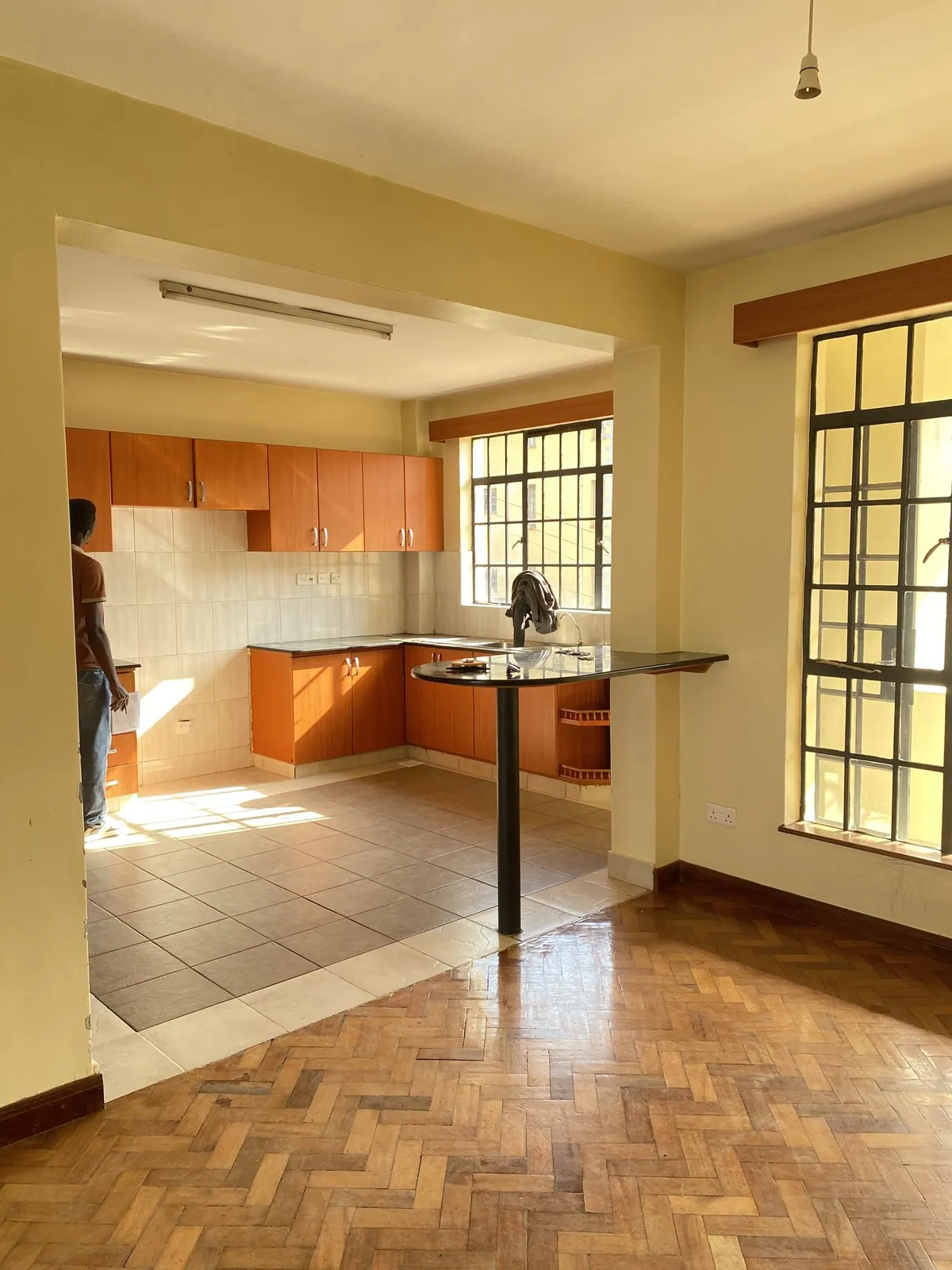 Modern Contemporary interior Finishes by Kloche Interiors at Tottenham Apartment Make-over, Lavington, Nairobi — view 3
