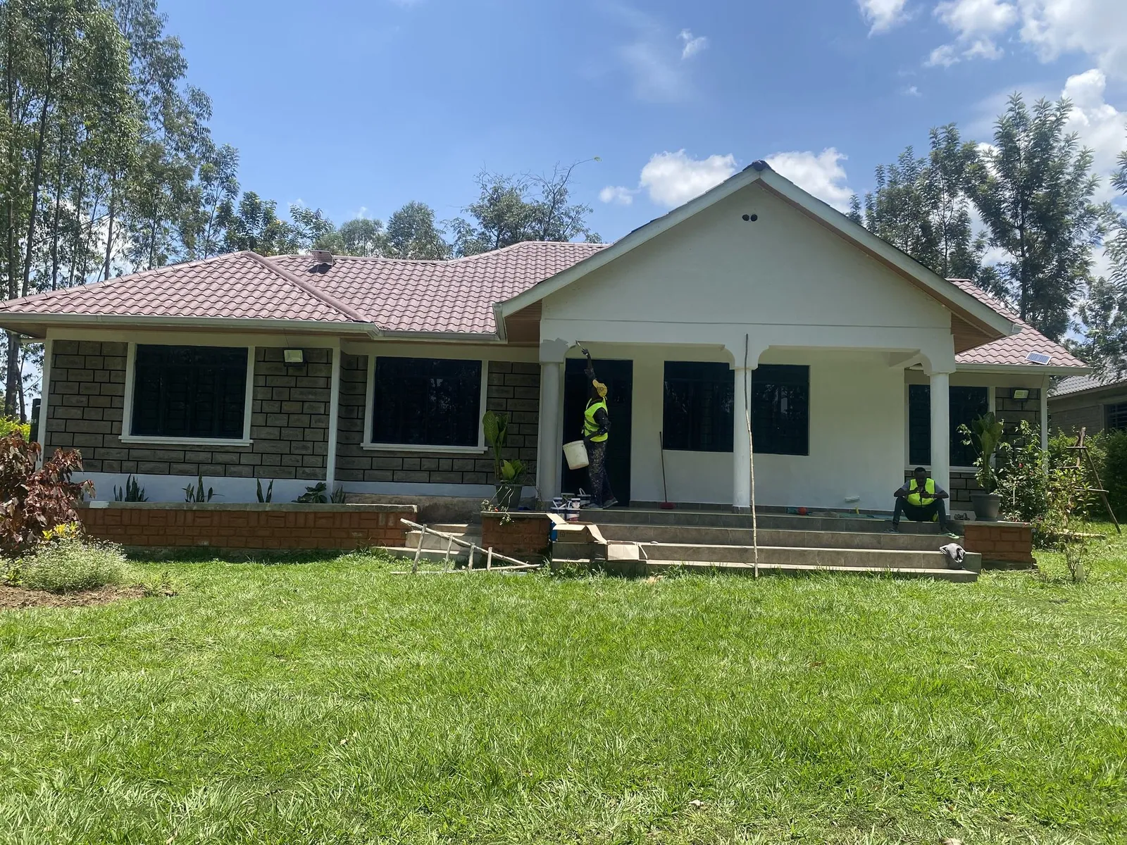 exterior Renovation by Kloche Interiors at Rongo Family Bungalow- Exterior Refresh, Migori — view 2