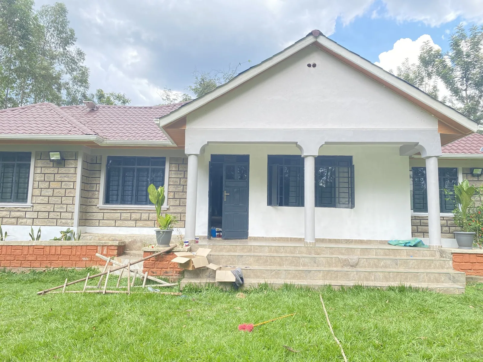 exterior Renovation by Kloche Interiors at Rongo Family Bungalow- Exterior Refresh, Migori — view 6
