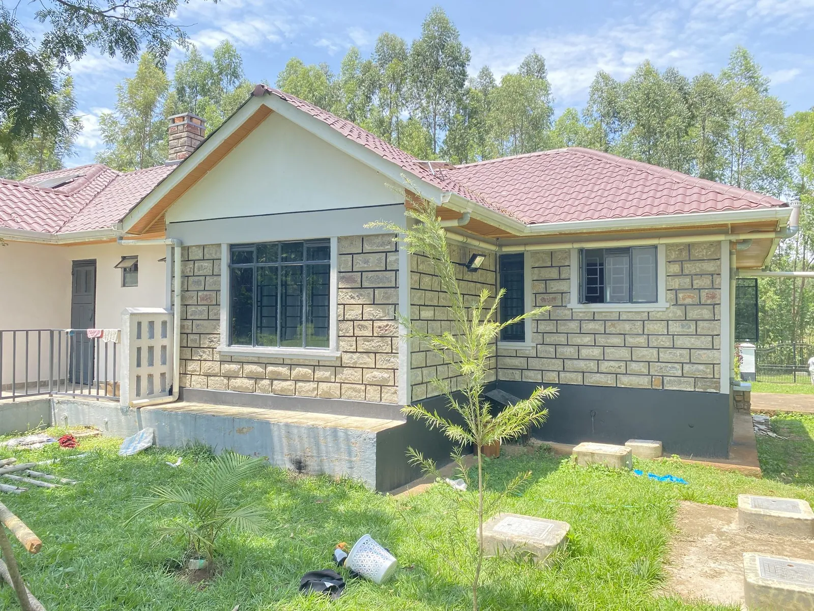 exterior Renovation by Kloche Interiors at Rongo Family Bungalow- Exterior Refresh, Migori — view 17