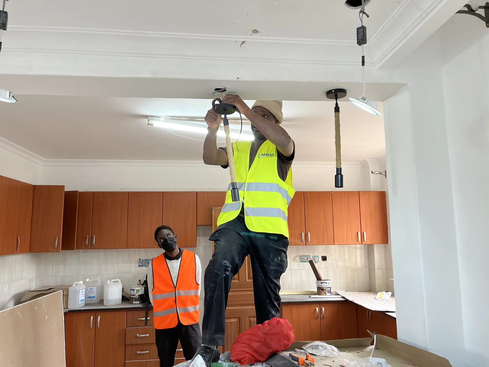 Modern Contemporary interior Finishes by Kloche Interiors at Tottenham Apartment Make-over, Lavington, Nairobi — view 19