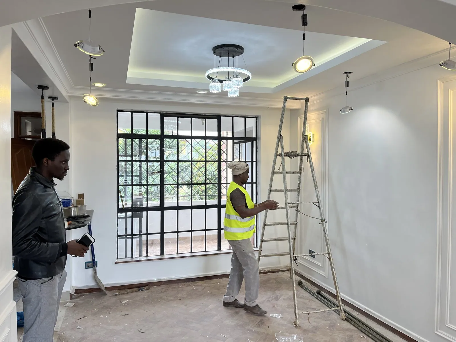 Modern Contemporary interior Finishes by Kloche Interiors at Tottenham Apartment Make-over, Lavington, Nairobi — view 28