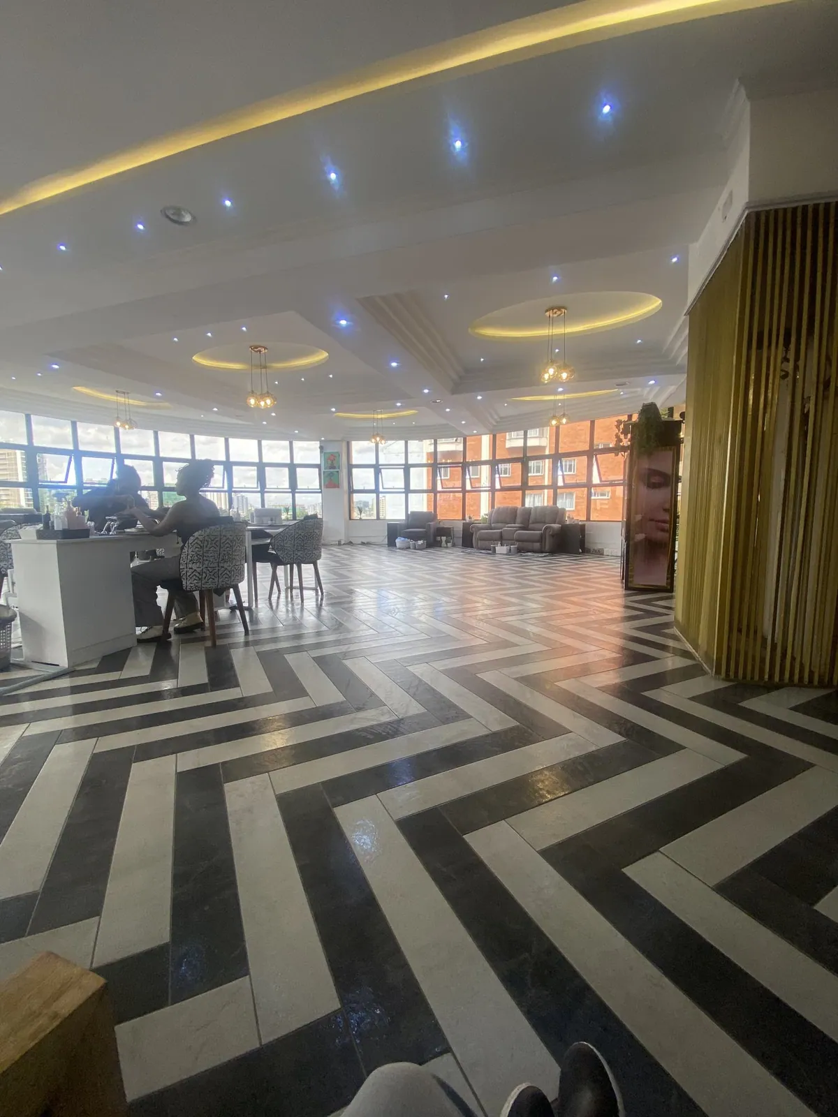 Modern Luxury commercial Interior Fit-Out by Kloche Interiors at Pam Nail Lacquer Westlands Branch, Westlands, Nairobi — view 35