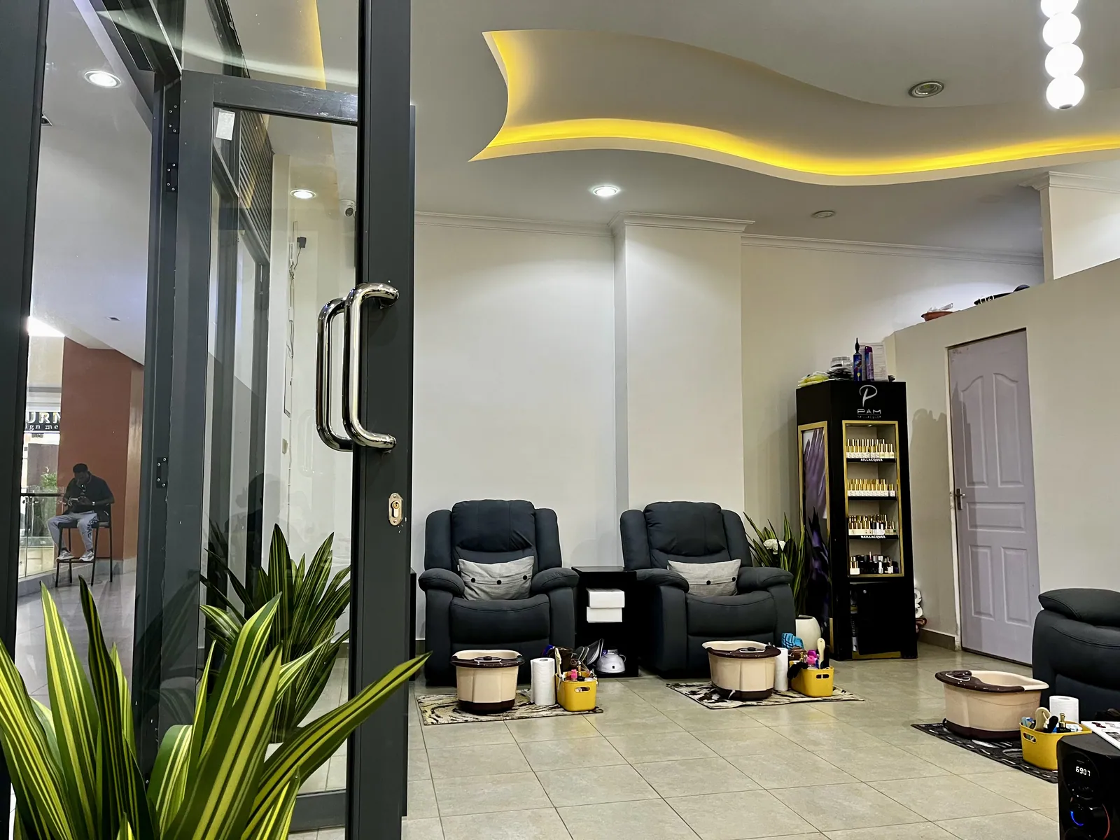 Pam Nail Lacquer Parklands Branch interior in Parklands, Nairobi